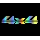 Autocolant emblema 4x4