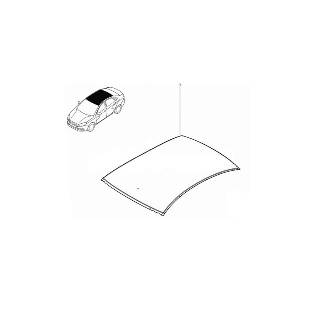 Strecha Lada Vesta 8450105291