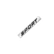 Autocolant emblema 3D sport