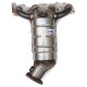 Colectori de evacuare + convertor catalitic 11186-1203008