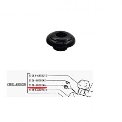 Capac de plastic pentru tetieră 2108-6818144