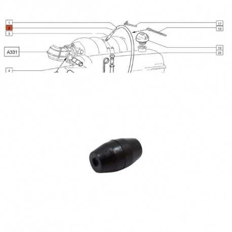 Dop/separator pentru ulei și filtru de ulei 21214-1014295