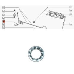 Șaibă 6×12 cu dinți interni 00001-0026053-71